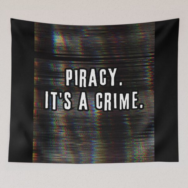 Item preview, piracy is a crime old dvd warning meme designed and sold by miss madison creates.