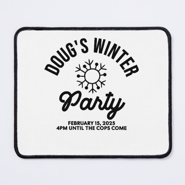Item preview, Dougs Winter Party February, Invite Winter Party Celebrate designed and sold by studiopekepeke.