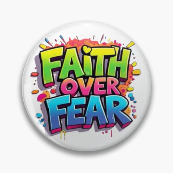 Item preview, Faith over fear designed and sold by Acelle.