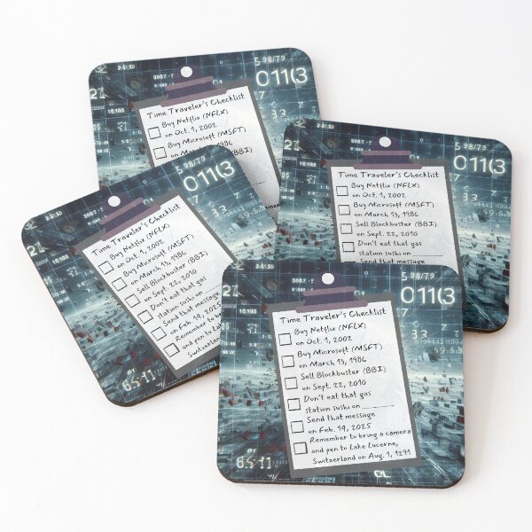 Item preview, Time Travel Checklist XVI designed and sold by nature. electrified..
