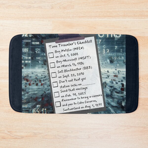 Item preview, Time Travel Checklist XVI designed and sold by nature. electrified..