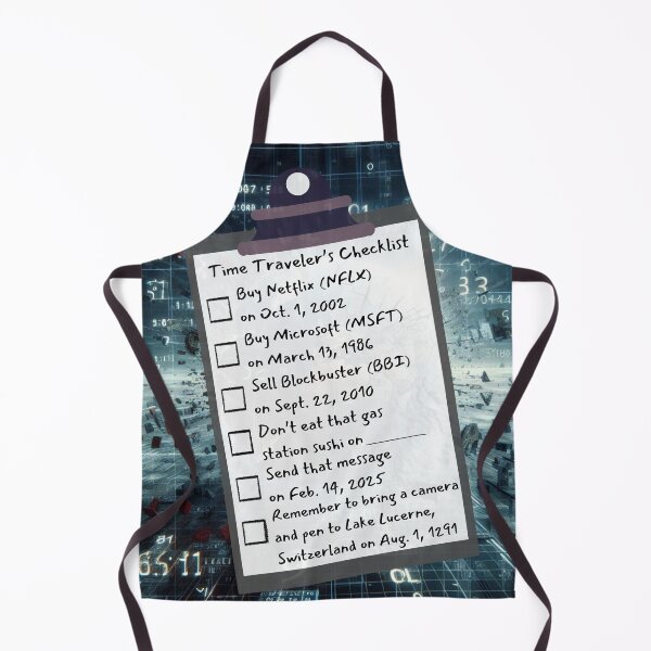 Item preview, Time Travel Checklist XVI designed and sold by nature. electrified..