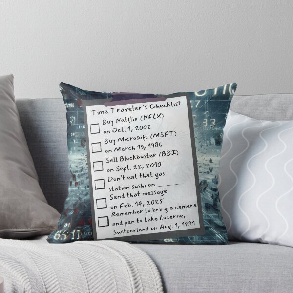 Item preview, Time Travel Checklist XVI designed and sold by nature. electrified..