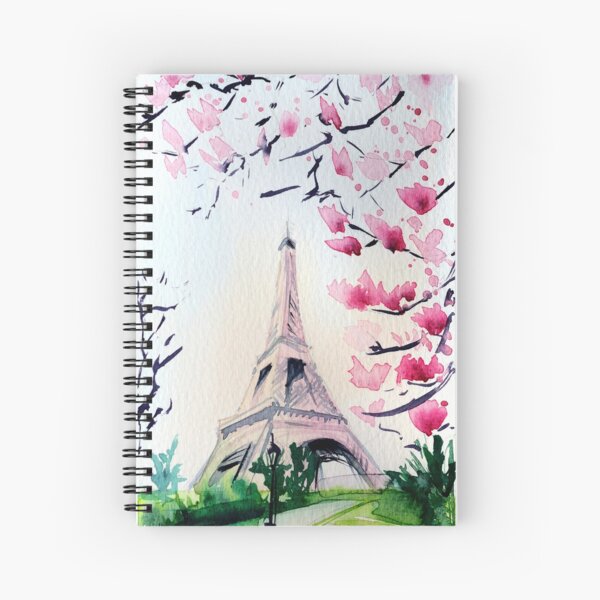 Aperçu de l'œuvre Illustration aquarelle de la Tour Eiffel de Paris créée et vendue par LiliyaSavelieva.