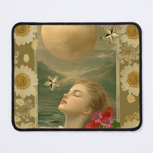 Item preview, Golden Serenity – A Dreamlike Escape designed and sold by Molly's Gone Mad .