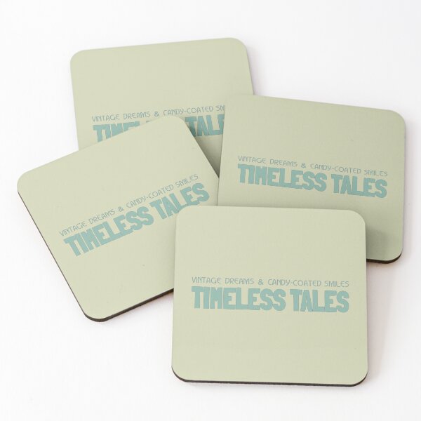 Item preview, Timeless tales Vintage dreams and candy-coated smiles typography gift for vintage style lovers designed and sold by trefail.