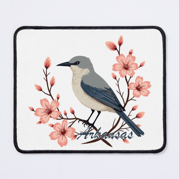 Item preview, Arkansas Mocking Bird Elegance designed and sold by Sew Wonderful Custom Prints.