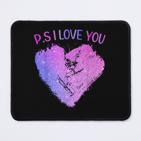 Item preview, PS I Love You Day Valentine's Day Purple Heart Women Men Kid designed and sold by studiopekepeke.