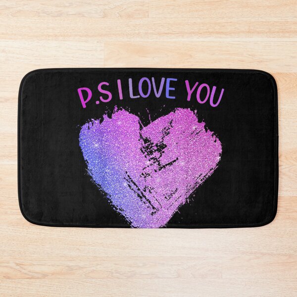 Item preview, PS I Love You Day Valentine's Day Purple Heart Women Men Kid designed and sold by studiopekepeke.