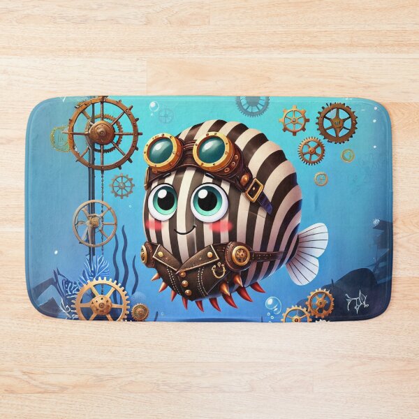 Item preview, Steampunk Zebra Mussel designed and sold by Sillytoe.