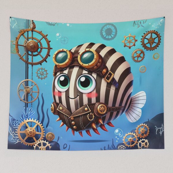 Item preview, Steampunk Zebra Mussel designed and sold by Sillytoe.