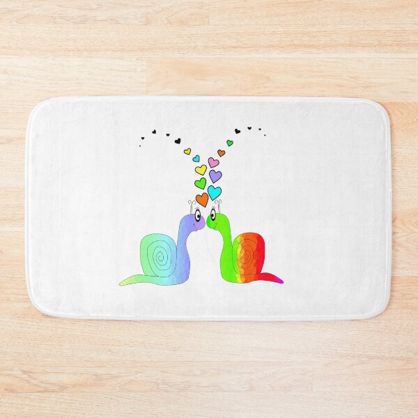 Item preview, Love Is Love Rainbow Pride Snails designed and sold by Sartoris Art.