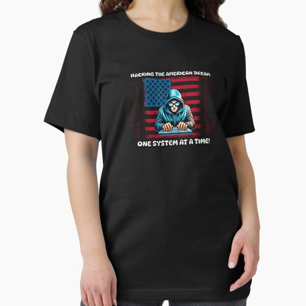 Item preview, Hacking the American Dream – Cyberpunk Hacker Aesthetic designed and sold by Teacher2Nerds.