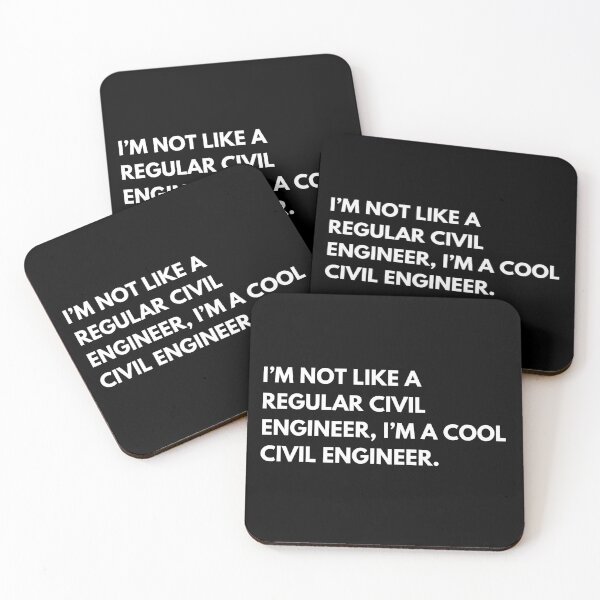Item preview, I’m Not Like A Regular Civil Engineer I’m A Cool Civil Engineer Funny designed and sold by CuteLovelyDesigns.