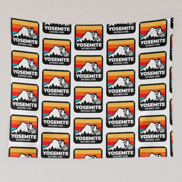 Item preview, Yosemite National Park California Retro Sunset Gift designed and sold by Guarddogdrive.