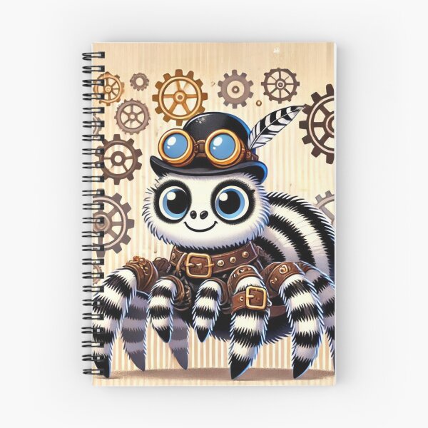 Item preview, Steampunk Zebra Tarantula designed and sold by Sillytoe.