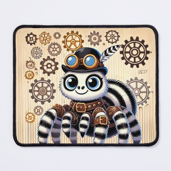 Item preview, Steampunk Zebra Tarantula designed and sold by Sillytoe.