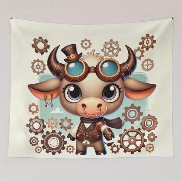 Item preview, Steampunk Zebu designed and sold by Sillytoe.