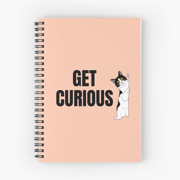 Item preview, Get Curious Motivation To Stay Curious Like The Cat  designed and sold by StudioTina.