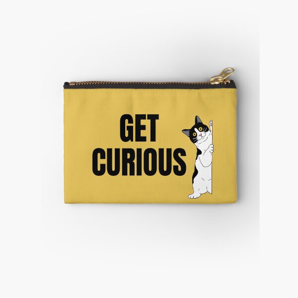 Item preview, Get Curious Motivation To Stay Curious Like The Cat  designed and sold by StudioTina.