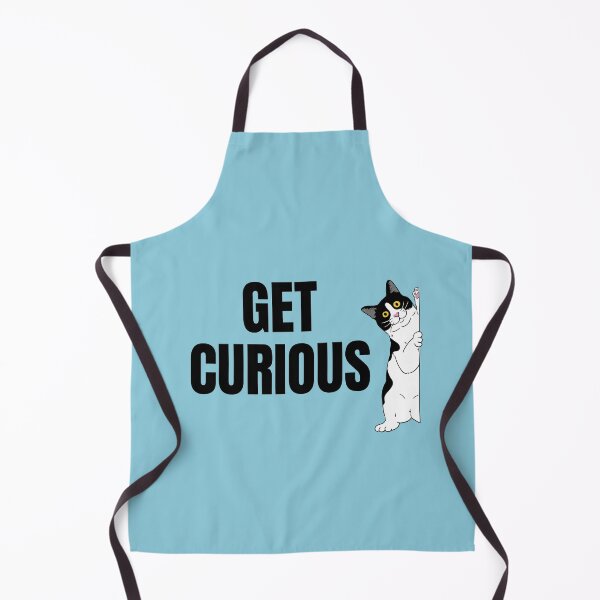 Item preview, Get Curious Motivation To Stay Curious Like The Cat designed and sold by StudioTina.