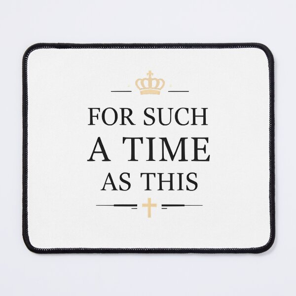 Item preview, For Such a Time As This - Inspirational Christian T-Shirt Design designed and sold by CalebsInkPrints.