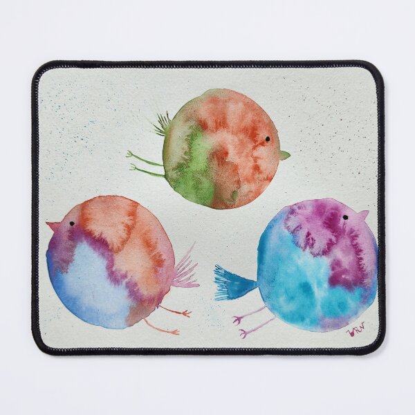 Item preview, Cute colourful little watercolour birds designed and sold by Varun Bhalerao.