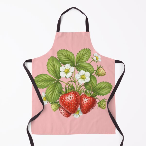 Item preview, Strawberry Illustration | Botanical Berry Art | Floral Fruit Drawing designed and sold by The Shirt Shoppee .