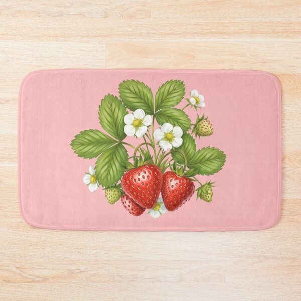 Item preview, Strawberry Illustration | Botanical Berry Art | Floral Fruit Drawing designed and sold by The Shirt Shoppee .