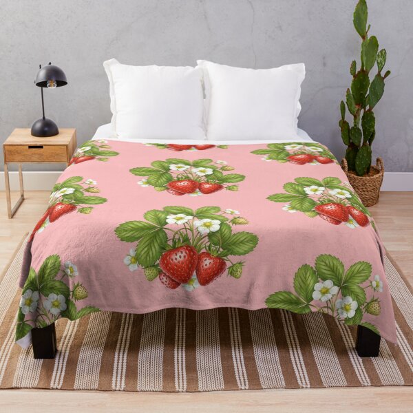 Item preview, Strawberry Illustration | Botanical Berry Art | Floral Fruit Drawing designed and sold by The Shirt Shoppee .