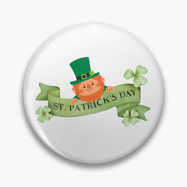 Artikelvorschau, Kobold St. Patricks Day Sticker entworfen und verkauft von TeeUp2.