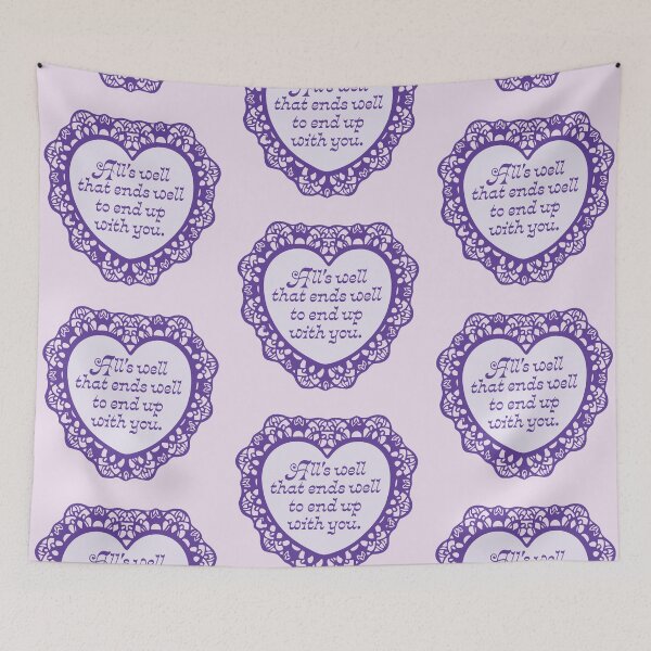Item preview, 'All's Well That Ends Well' Valentine designed and sold by justswemothings.