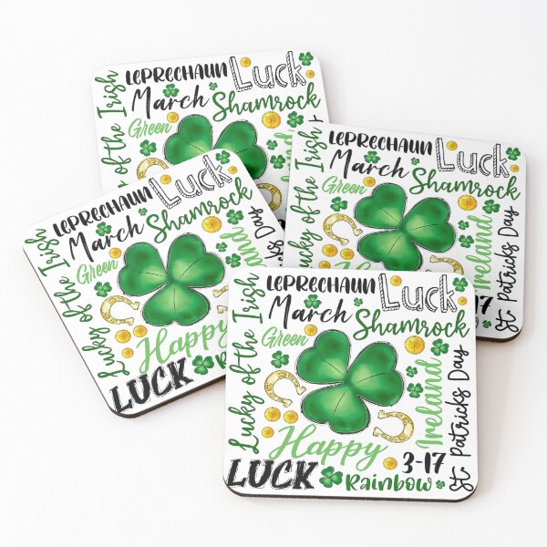 Item preview, St Patrick’s Day Block  designed and sold by ChattyKathieGifts.