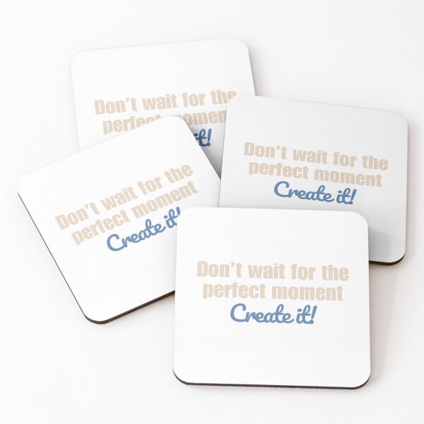 Item preview, Motivation Don’t wait for the perfect moment, create it designed and sold by MadSnail-Design.