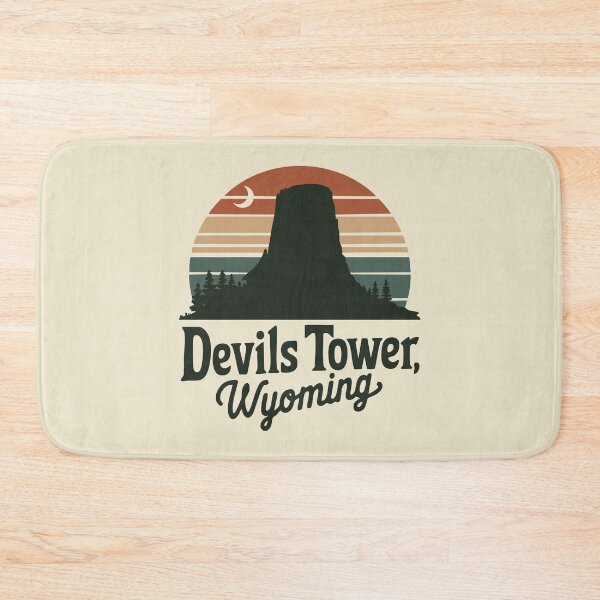 Item preview, Wyoming's Devils Tower: Vintage Adventure Awaits designed and sold by skiprender.