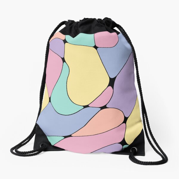 Aperçu de l'œuvre Couleur abstraite Formes organiques créée et vendue par Staylor-135.