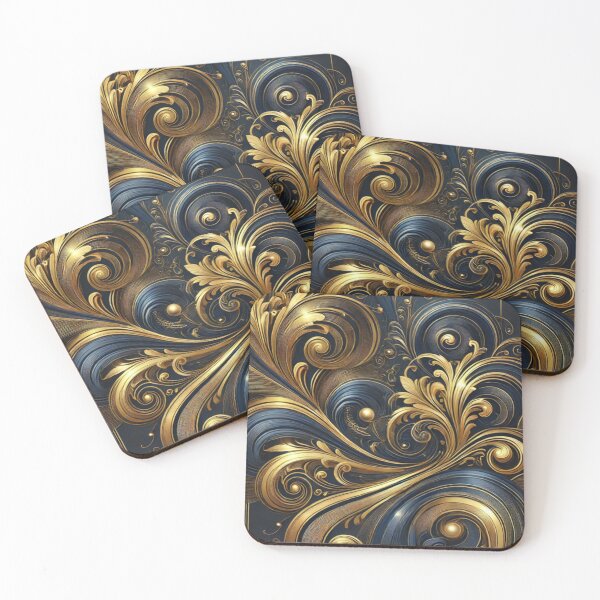 Item preview, Gold & Navy Elegance designed and sold by Bellassi.