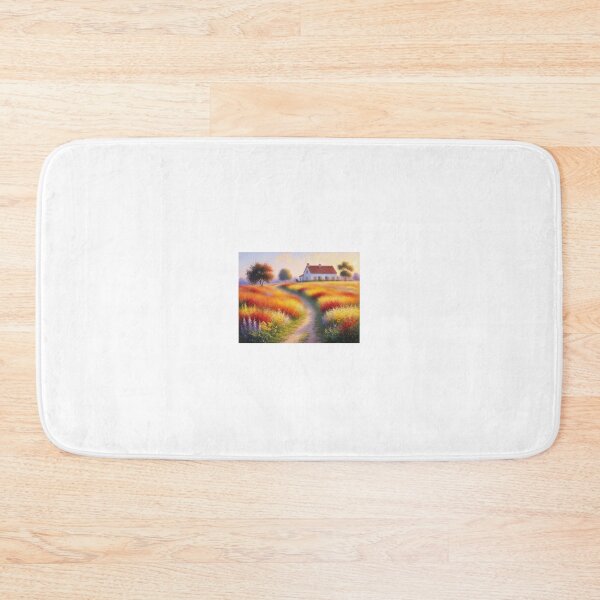 Item preview, A dreamy rolling meadow covered in wildflowers designed and sold by EtCreative.