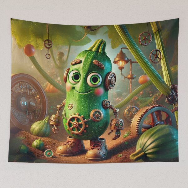 Item preview, Steampunk Zucchini designed and sold by Sillytoe.