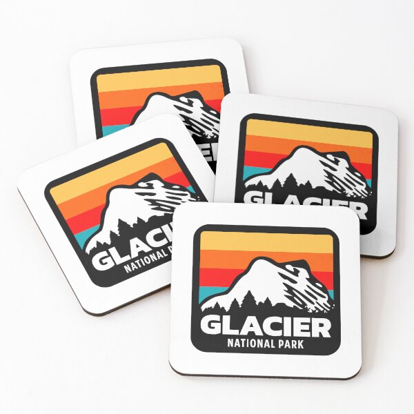 Item preview, Glacier National Park Montana MT Sunset Vacation Gift designed and sold by Guarddogdrive.