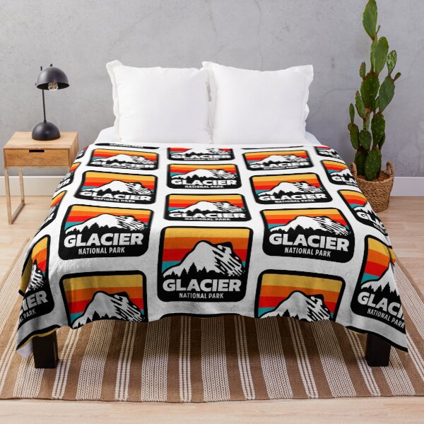Item preview, Glacier National Park Montana MT Sunset Vacation Gift designed and sold by Guarddogdrive.