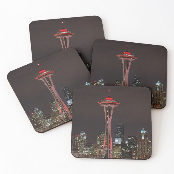 Item preview, Valentines Space Needle, Seattle, Washington designed and sold by LarsOlofPhoto.