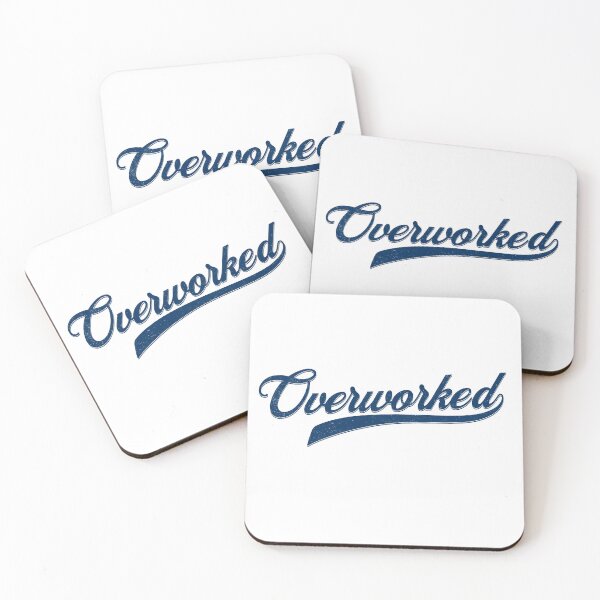 Item preview, Classic Blue Funny Overworked designed and sold by HosvPrint .s.
