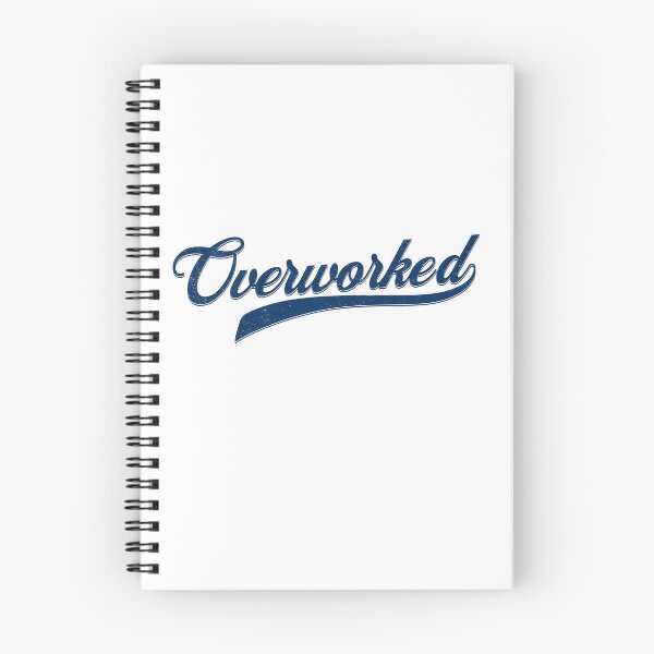 Item preview, Classic Blue Funny Overworked designed and sold by HosvPrint .s.