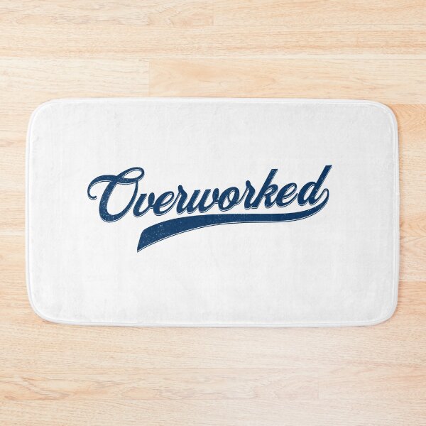 Item preview, Classic Blue Funny Overworked designed and sold by HosvPrint .s.