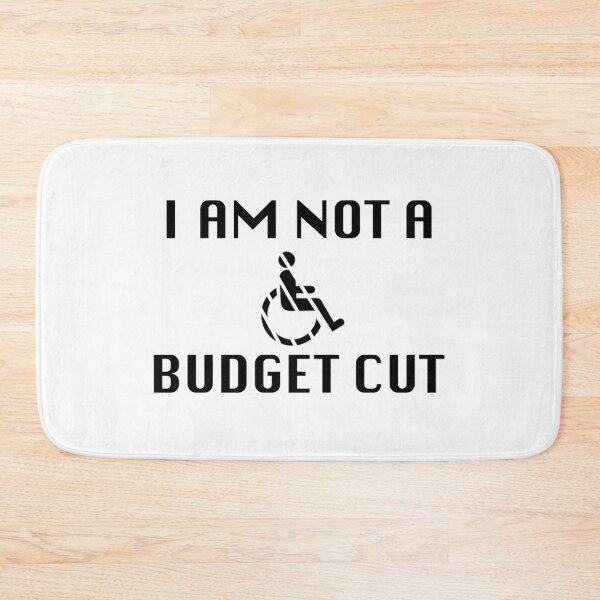 Item preview, I Am Not A Budget Cut designed and sold by IronCrip.