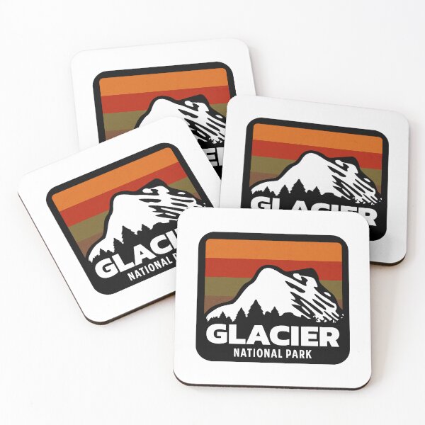 Item preview, Glacier National Park Montana MT Sunset Vacation Gift designed and sold by Guarddogdrive.