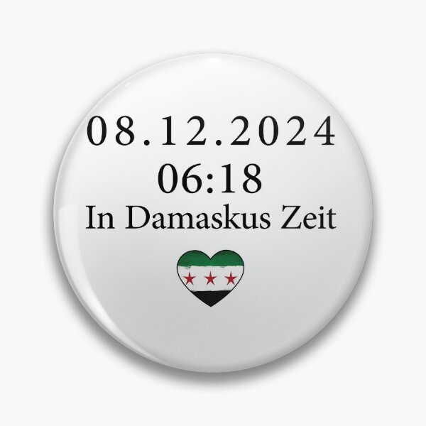 Artikelvorschau, In Damaskus Zeit, SYRIA REVOLUTION, 8.12.2024, 13. Dezember 2024 entworfen und verkauft von helenostore.