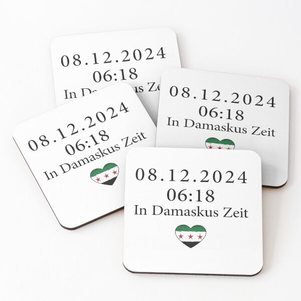 Artikelvorschau, In Damaskus Zeit, SYRIA REVOLUTION, 8.12.2024, 13. Dezember 2024 entworfen und verkauft von helenostore.