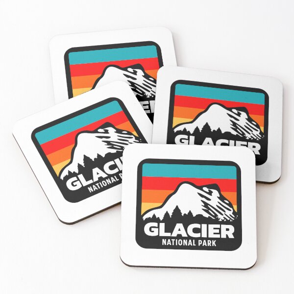 Item preview, Glacier National Park Montana MT Retro Vacation Gift designed and sold by Guarddogdrive.